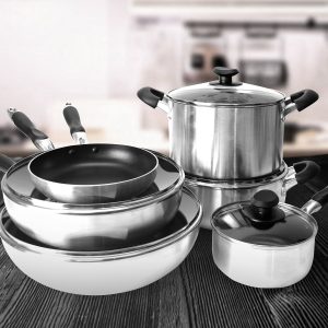 Masflex Satin Series Aluminum Non-stick Induction Cookware