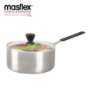 16cm Non-Stick Mini Saucepan with Glass Lid