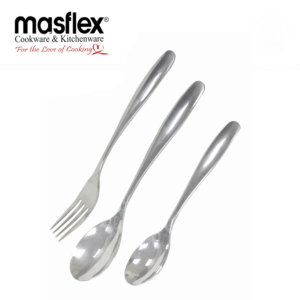Masflex 3 Piece Amira Stainless Steel Cutlery Set