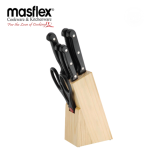 Masflex 7 Piece Knife Block Set