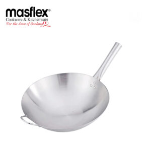 Masflex 32CM Stainless Steel Wok