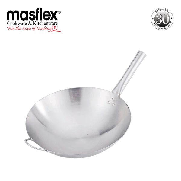 Masflex Stainless Steel Wok