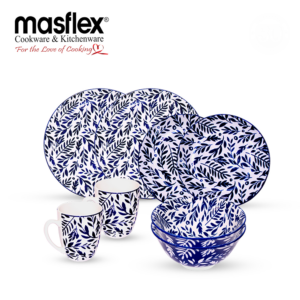 8 Piece Vines Porcelain Dinnerware Set