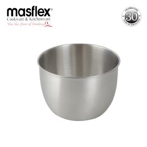 Masflex Stainless Steel Deep Mixing Bowl-Medium 3 Liters