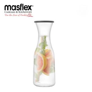 Masflex Glass Carafe with Lid 1 Liter