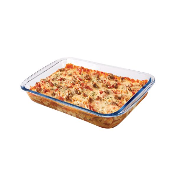 Masflex Rectangular Borosilicate Glass Bakeware - Image 2