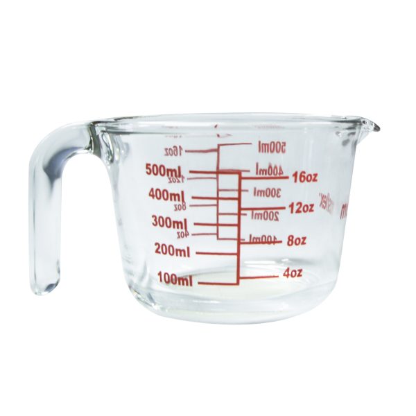 Masflex 500ml Glass Measuring Cup - Image 2