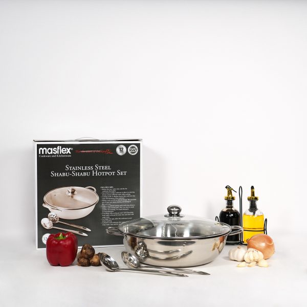 Stainless Steel Shabu-Shabu Hotpot set - Image 4