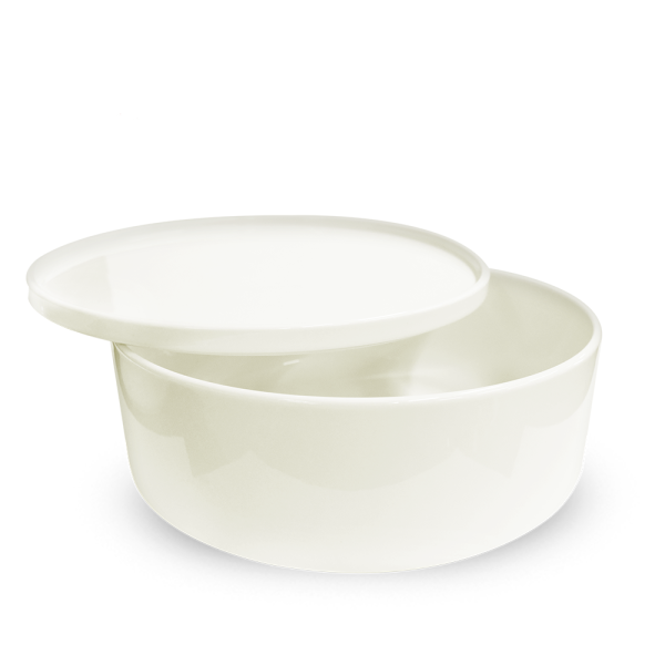 Masflex Porcelain Casserole with Cover color White - Image 3