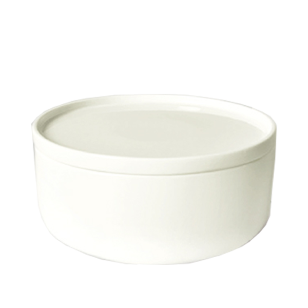 Masflex Porcelain Casserole with Cover color White - Image 2