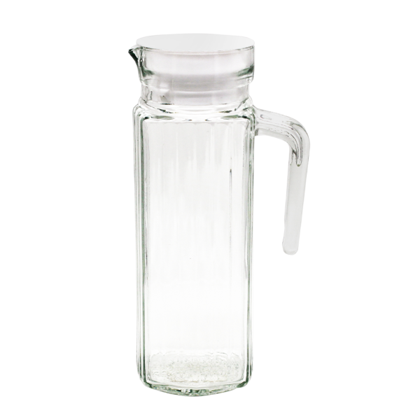 Masflex 2 Piece Fridge Water Bottle with Lid 1 Liter - Image 2