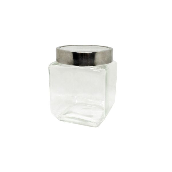 Masflex Glass Jar with Transparent Metal Lid-Large  1500ml - Image 2