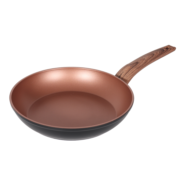 Masflex 24cm Aluminum Induction Pecan Induction Frypan - Image 2