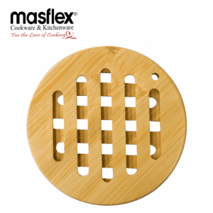 Masflex Round Bamboo Trivet