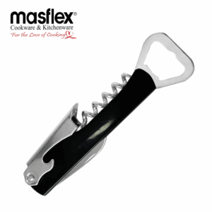 MASFLEX WAITER'S CORKSCREW WITH BOTTLE OPENER