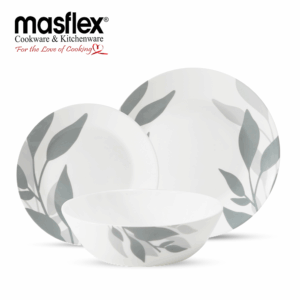 MASFLEX 6PC EUCALYPTUS OPAL DINNERWARE SET