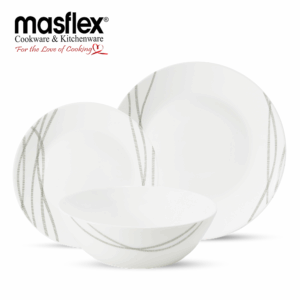 MASFLEX 6PC VINES OPAL DINNERWARE SET