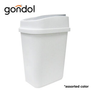GONDOL SABRINA TRASH BIN 10LITERS ASSORTED COLOR