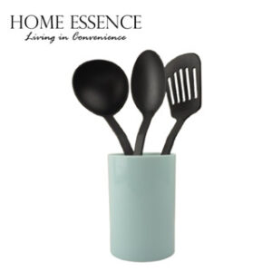 HOME ESSENCE SET OF 3 NYLON UTENSIL-BLUE
