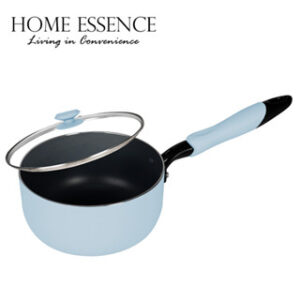 HOME ESSENCE MODERN CLASSIC 18CM SAUCEPAN WITH LID-LIGHT BLUE