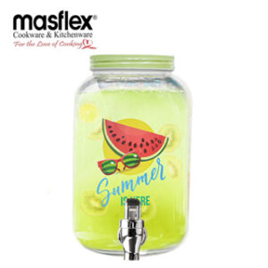 MASFLEX 3LITERS GLASS BEVERAGE DISPENSER