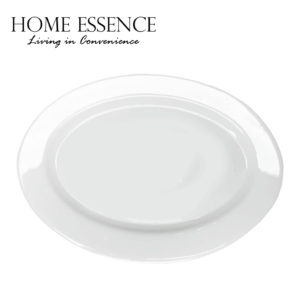 HOME ESSENCE OPAL 12 INCHES OVAL SERVING PLATE