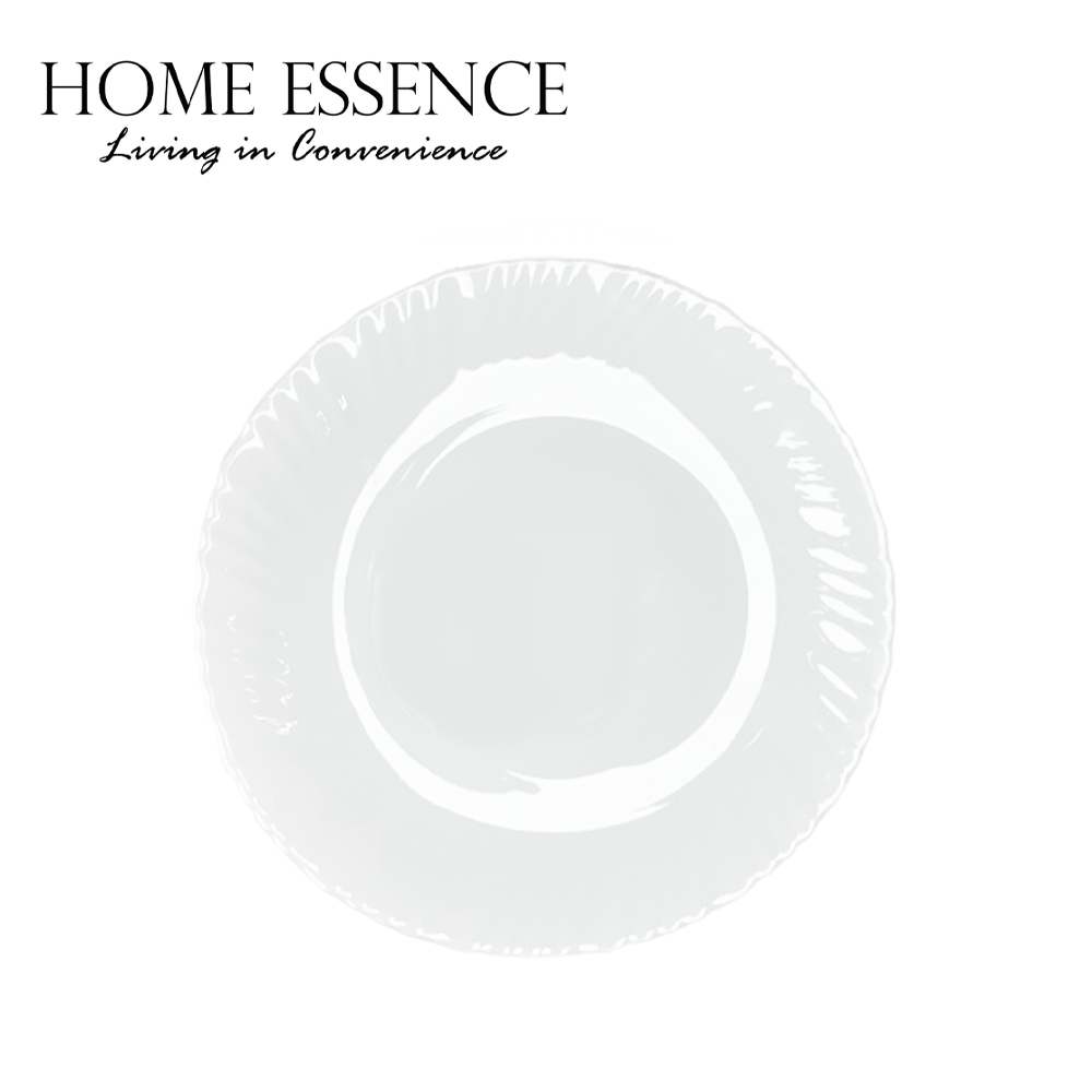 HOME ESSENCE OPAL 7.5 INCHES CURVE FULL PLATE