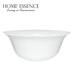 HOME ESSENCE OPAL 10 INCHES SHALLOW CURVE SERVING BOWL