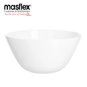 MASFLEX 4PIECES 7 INCHES OPAL PLAIN ALL PURPOSE BOWL