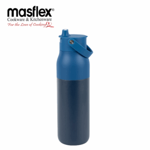 MASFLEX DRIP STAINLESS STEEL DOUBLE WALL BOTTLE-BLUE