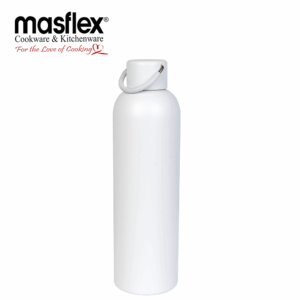 MASFLEX GULP STAINLESS STEEL DOUBLE WALL BOTTLE-WHITE