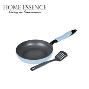HOME ESSENCE MODERN CLASSIC 20CM FRYPAN WITH TURNER-LIGHT BLUE