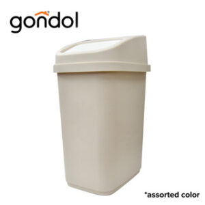 GONDOL SABRINA TRASH BIN 10LITERS ASSORTED COLOR