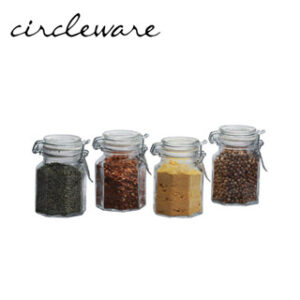 CIRCLEWARE 4 PIECE 4OZ MINI OPTIC HERMETIC SPICE