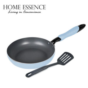 HOME ESSENCE MODERN CLASSIC 28CM FRYPAN WITH TURNER-LIGHT BLUE