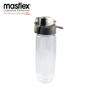 Masflex 800ml Athletic Water Bottle - Gray