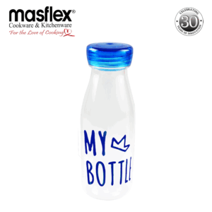 Masflex 450ml Playful Water Bottle - Blue