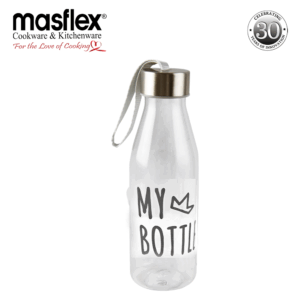 Masflex 480ml Sip Water Bottle - Black