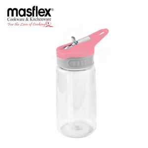 Masflex 480ml Sip Water Bottle - Pink