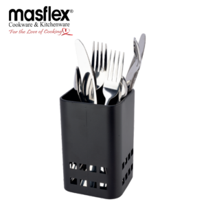MASFLEX MATTE SQUARE UTENSIL HOLDER