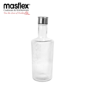 MASFLEX 1 LITER LINEAR GLASS BOTTLE