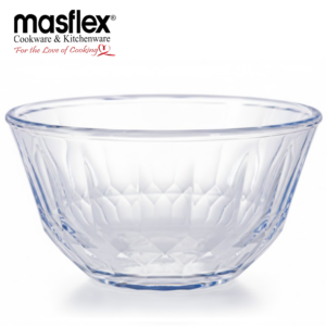 MASFLEX 21CM DELUXE GLASS MIXING BOWL 2100ML