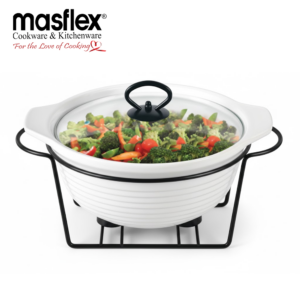 MASFLEX 2.5L RECTANGULAR FOOD WARMER WITH STAND