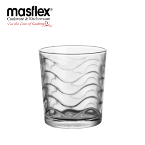 Masflex 1 Piece Wavy Drinking Glass