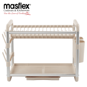 MASFLEX 2 TIER DISH DRAINER