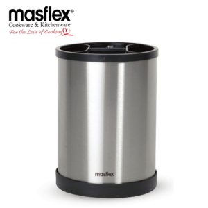 MASFLEX STAINLESS STEEL ROTATABLE UTENSIL HOLDER