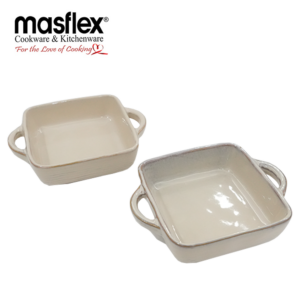 MASFLEX 2 PIECE 5.75" CLASSIC MINI SQUARE BAKING DISH