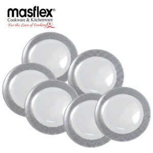 MASFLEX 6 PIECE 11" PLANO FULL PLATE GALA DESIGN