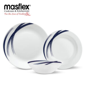 MASFLEX 6 PIECE PRINTED OPAL DINNER SET-STELLA