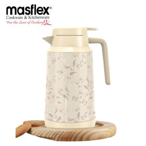 MASFLEX 1.0L FLORAL STAINLESS STEEL VACUUM FLASK